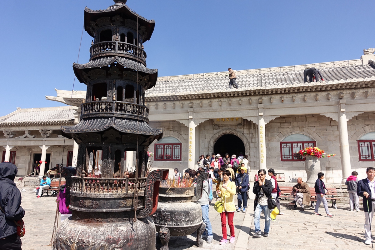 五台山 大朝台北台葉斗峰靈應寺